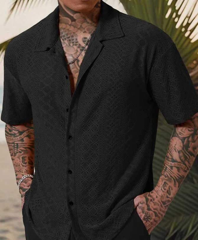 Modern Short Sleeve Luxury Shirt