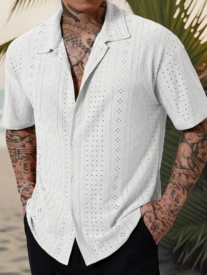 Modern Short Sleeve Luxury Shirt