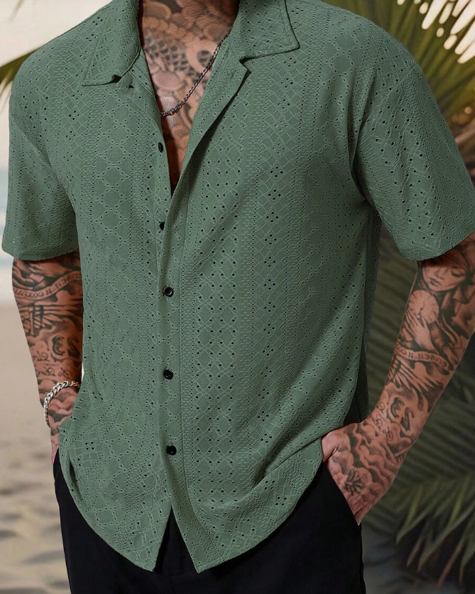 Modern Short Sleeve Luxury Shirt