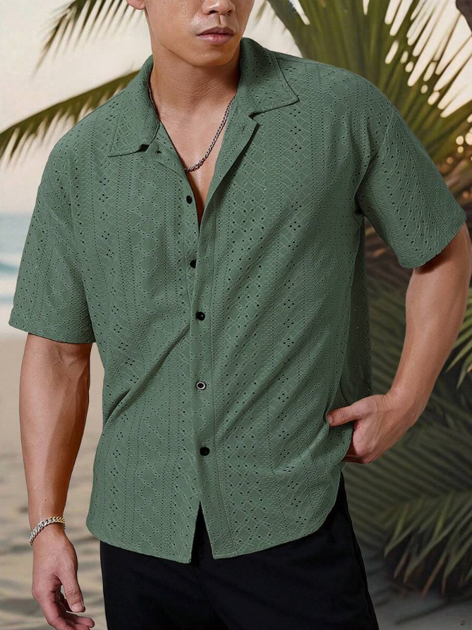 Modern Short Sleeve Luxury Shirt
